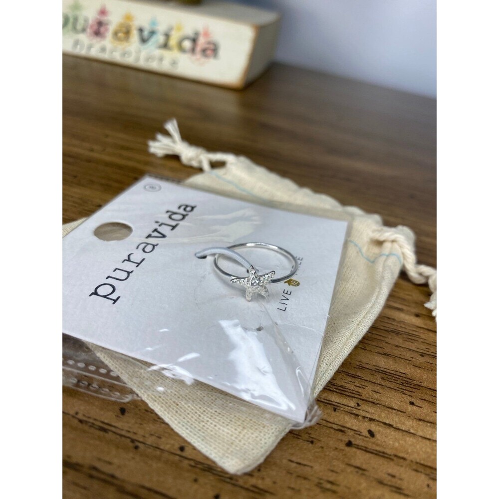 NWT Pura Vida Sterling Silver Ring (Size 8)